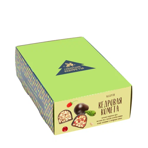  Кедровая комета Ассорти (9429) (классика, клюква, шишка, земляника), 540г   в Курчатове