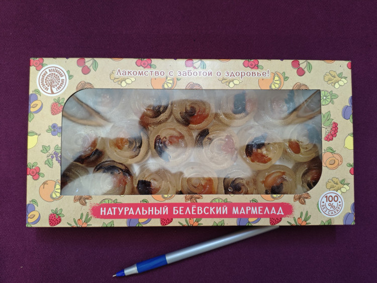   Мармелад 600г Белевский Розочки(Курага+чернослив+орех) в Курчатове