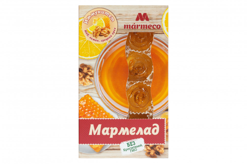  Мармелад "Иммунитет"  Мёд, лимон, грецкий орех, 180г  в Курчатове